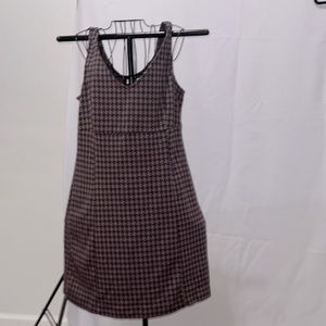 Grey and Maroon dress